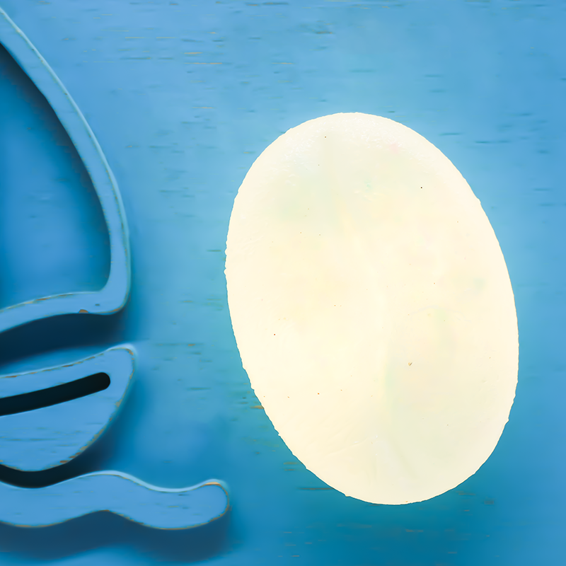 Lampa z drewna żaglowego w kolorze oceanu, rzeźbiona w bambusie - pieczenie w cieniu żagla