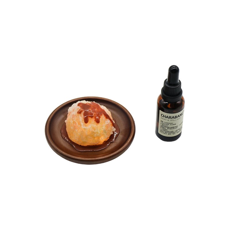 Deserowa lampa do aromaterapii z drewnianą podstawą-Gelato Bloom