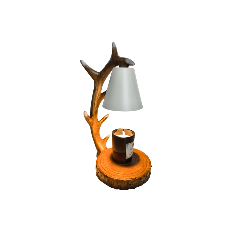 Inspirowana naturą lampa podgrzewająca do świec - Oddech Jelenia